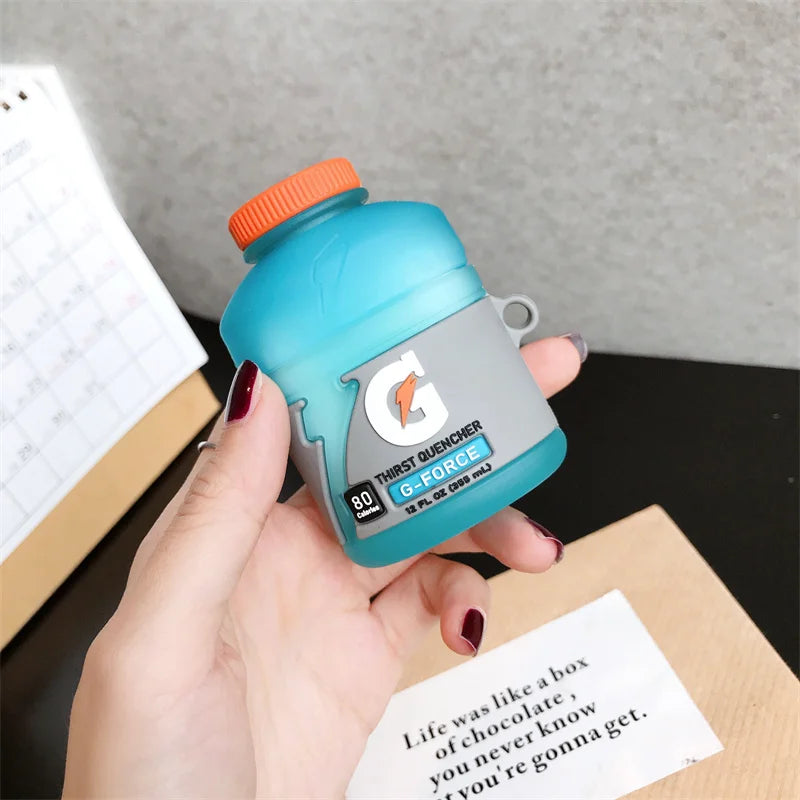 Ice Cream Snacks Earphone Case for AirPods 4 2024 Silicone Earphone Charging Cover for AirPods Pro 3 2 Case for AirPods 3 2 1
