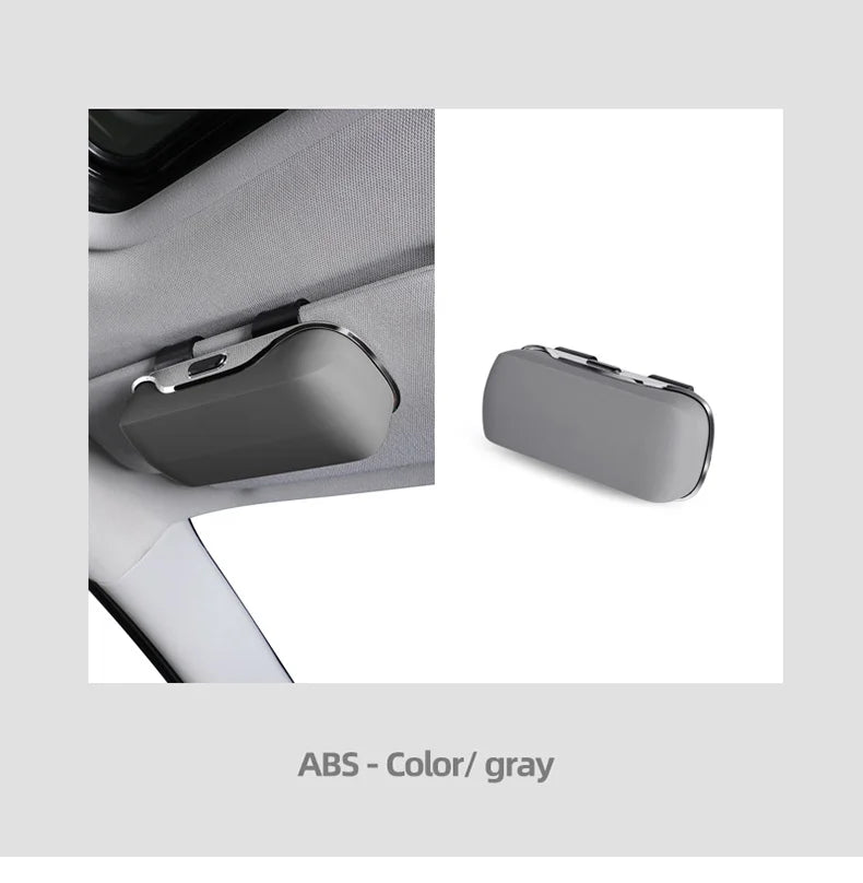 Leather Car Glasses Case For Toyota Yaris Cross Sienna 2025 New Style Premium Auto Glasses Frame Toyota Yaris Cross Accessories