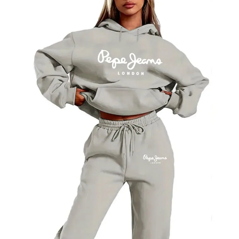 Daily Hot Sales Simplicity Women's Tracksuit Long Sleeve Fashion Women's Clothing Sweatpants Pullover Sports Outdoor Casual