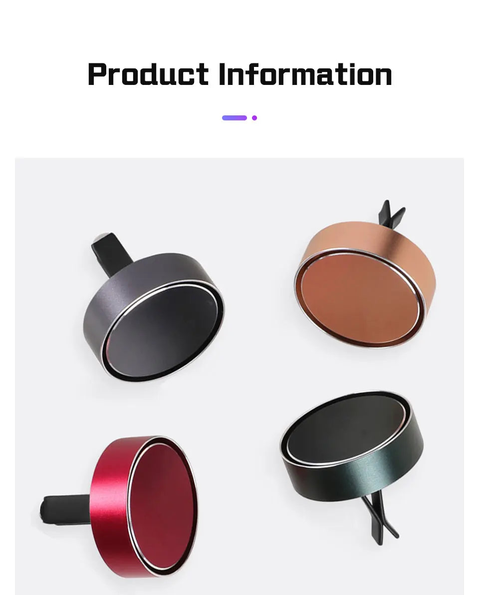 Alloy Car air outlet perfume Air Freshener Diffuser for Genesis G80 GV70 GV80 GV60 G70 Essentia Neolun G90 GV90 Solid Fragrance