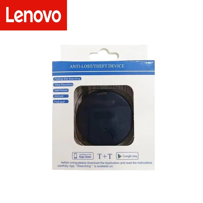 Lenovo Mini GPS Tracker Bluetooth 5.0 Anti-Lost Device Pet Kids Bag Wallet Tracking IOS Android Smart Finder Locator Accessories