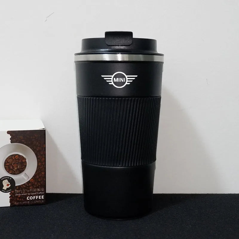 For Mini Cooper Works ONE JCW F54 F55 F56 F57 R55 R56 R57 R60 F60 500ML Thermo Cafe Coffee Mug Car Thermos Mug Travel Thermo Cup