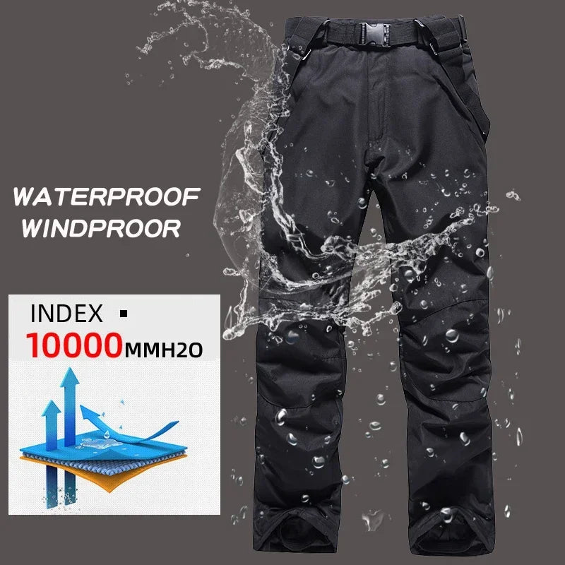men's winter ski suit set