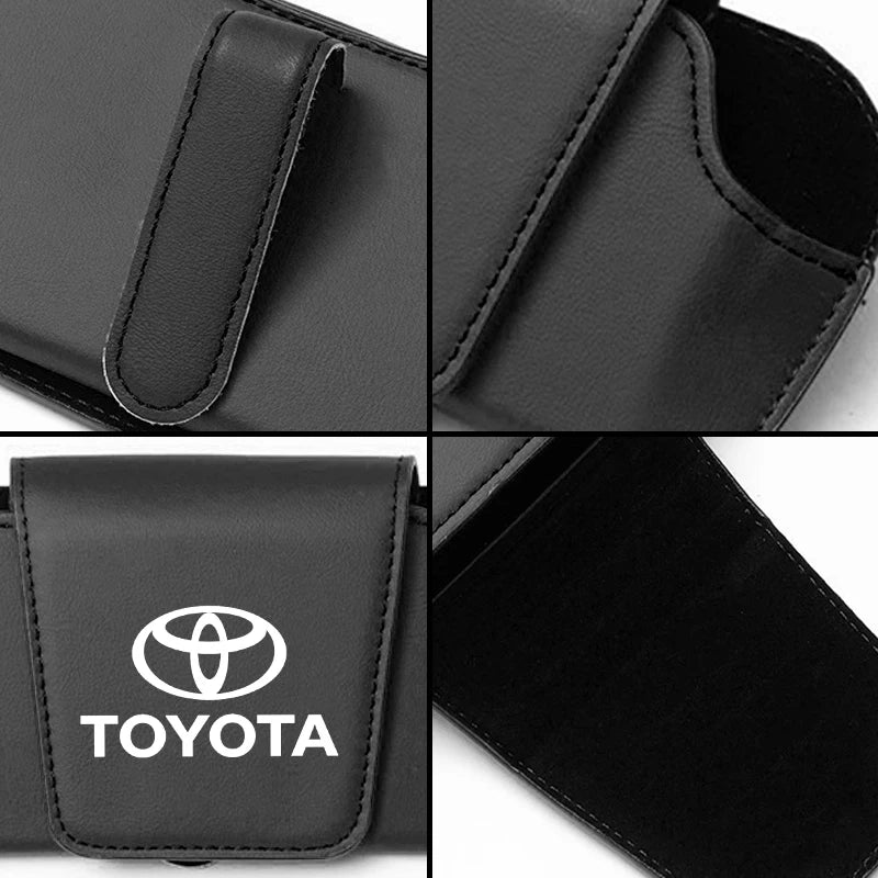Car Glasses Box  Sunglasses Holder Case Sun Visor For Toyota Corolla 2020 Yaris Aygo GT86 AE110 Prius RAV4 CHR Camry Auris