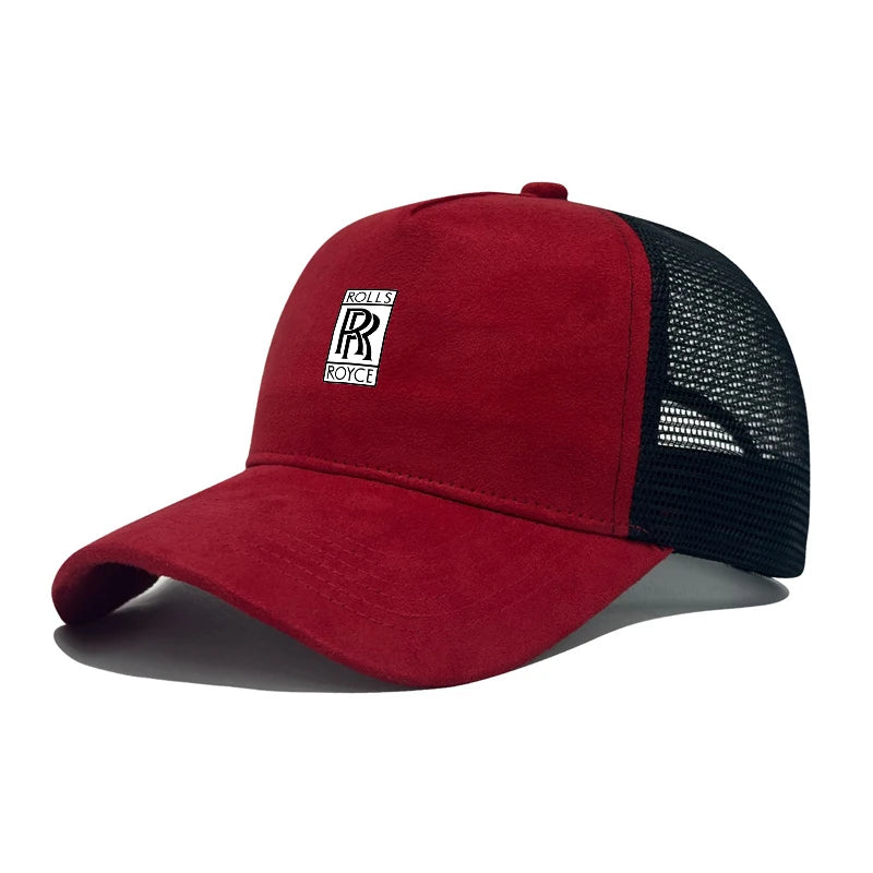 Adjustable Car Outdoor Sports Casual Sunscreen Hat Breathable Baseball Cap For Rolls-Royce Cullinan Phantom Ghost Wraith Dawn