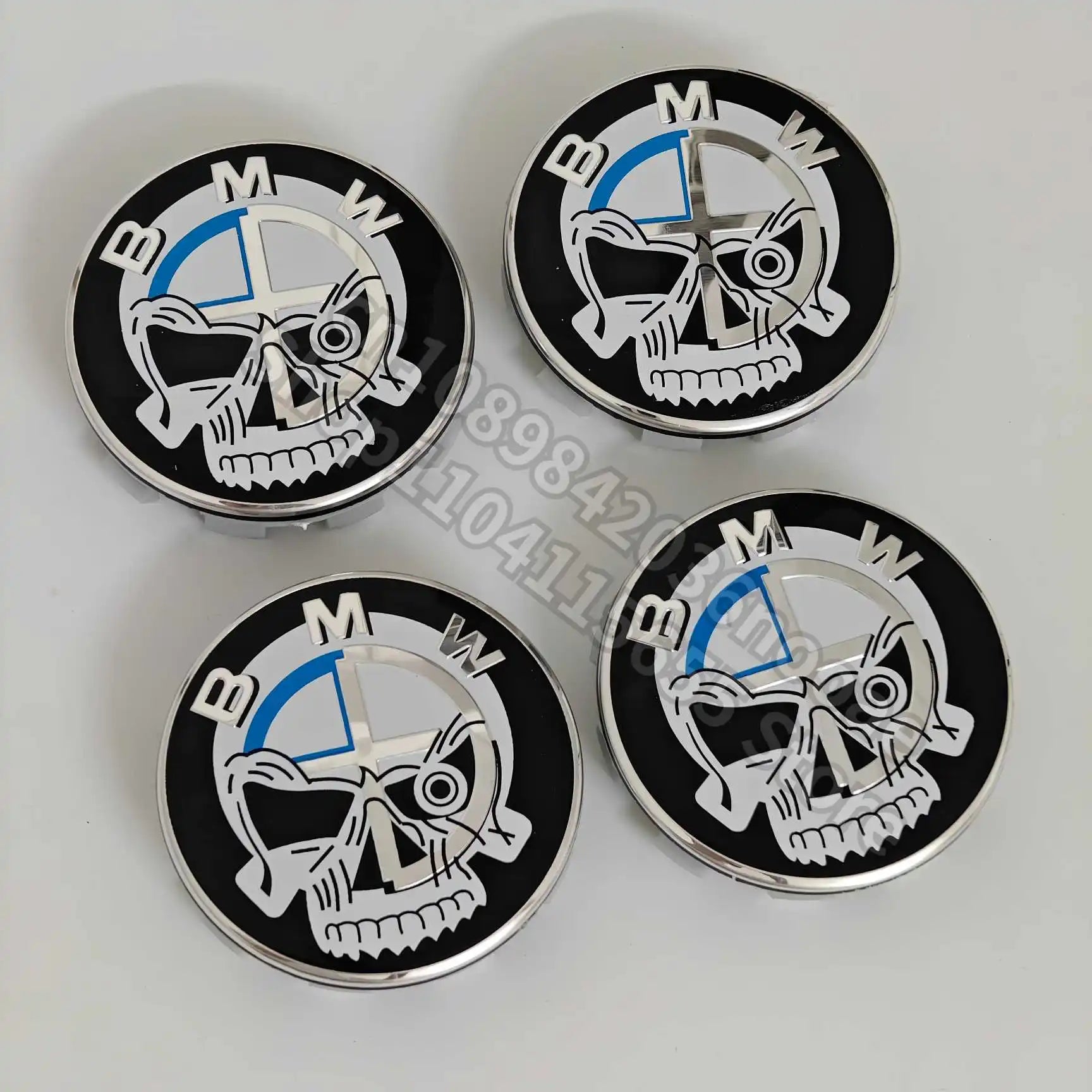 4pcs Car Wheel Center Caps 56mm/68mm Diameter for BMW
