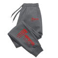 Monster Energy Letter Print Versatile Drawstring Casual Long Pants Men's Loose Straight Leg Jogger Pants