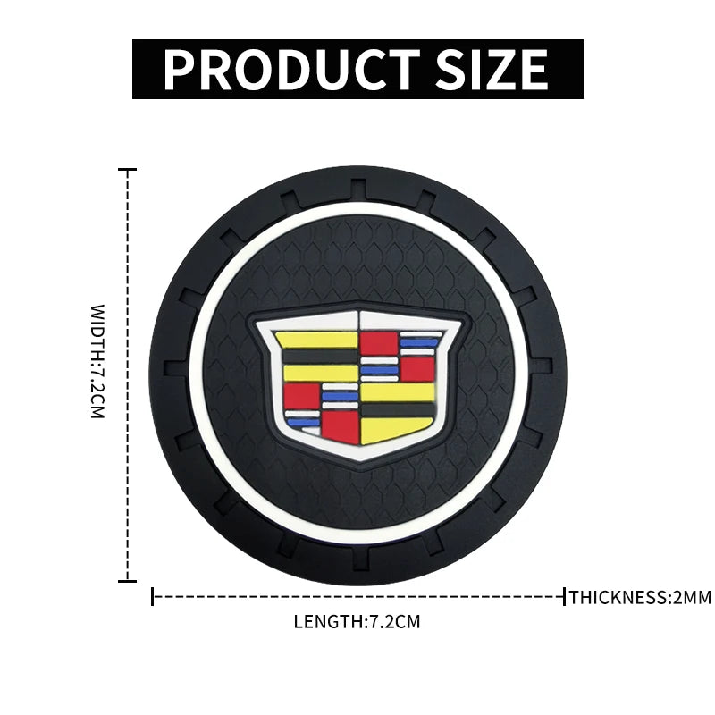 non-slip car coasters for Cadillac