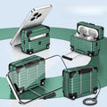Individual Suitcase for Airpods 4 3 2 Pro Trendy Luggage Protective Case for Airpods1/2/pro2 Drop-proof Headphone Case ﻿  ﻿