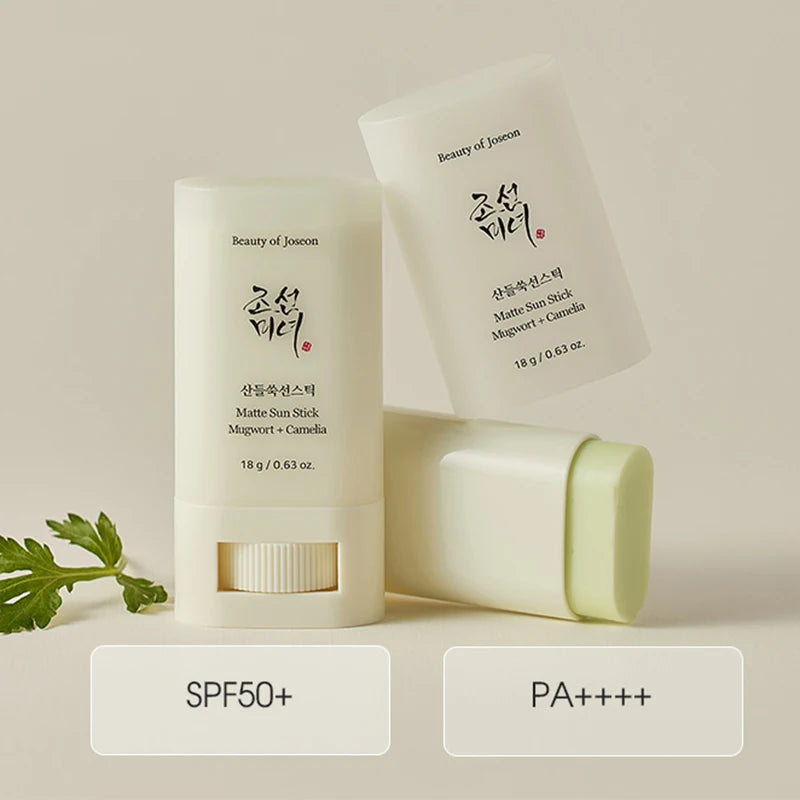 Beauty Matte Sunscreen Stick Spf 50+ Uv Protective Solid Sunscreen Cream Summer Brightening Refreshing Moisturizing Skin Cream