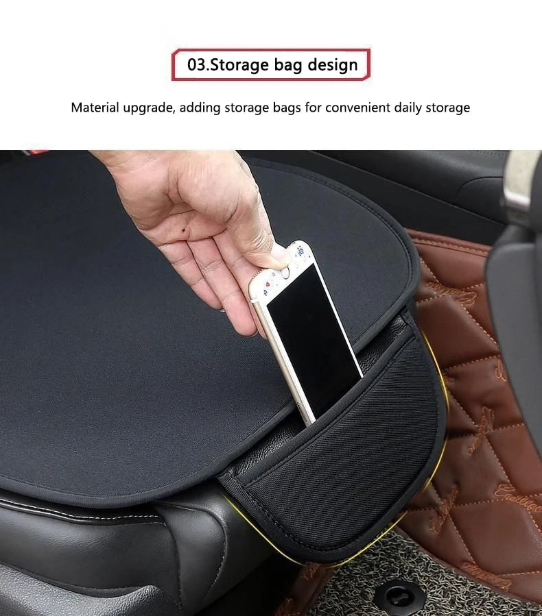 Car Front Back Seat Cushion Protect Pad Auto Non-Slip Cover For Ferrari F430 Stradale 458 488 599 612 F12 F1 Styling Accessories