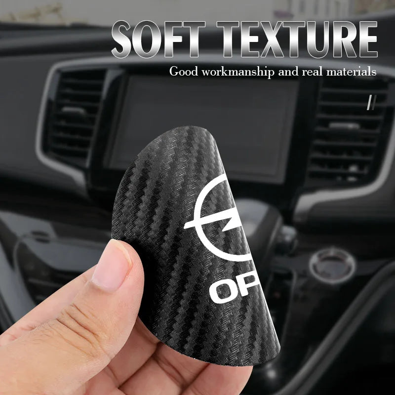 Leather Car Coaster Anti-Slip Water Cup Slot Pad For Opel Astra GTC Insignia Antara Meriva Zafira Vectra Mokka Corsa Grandland