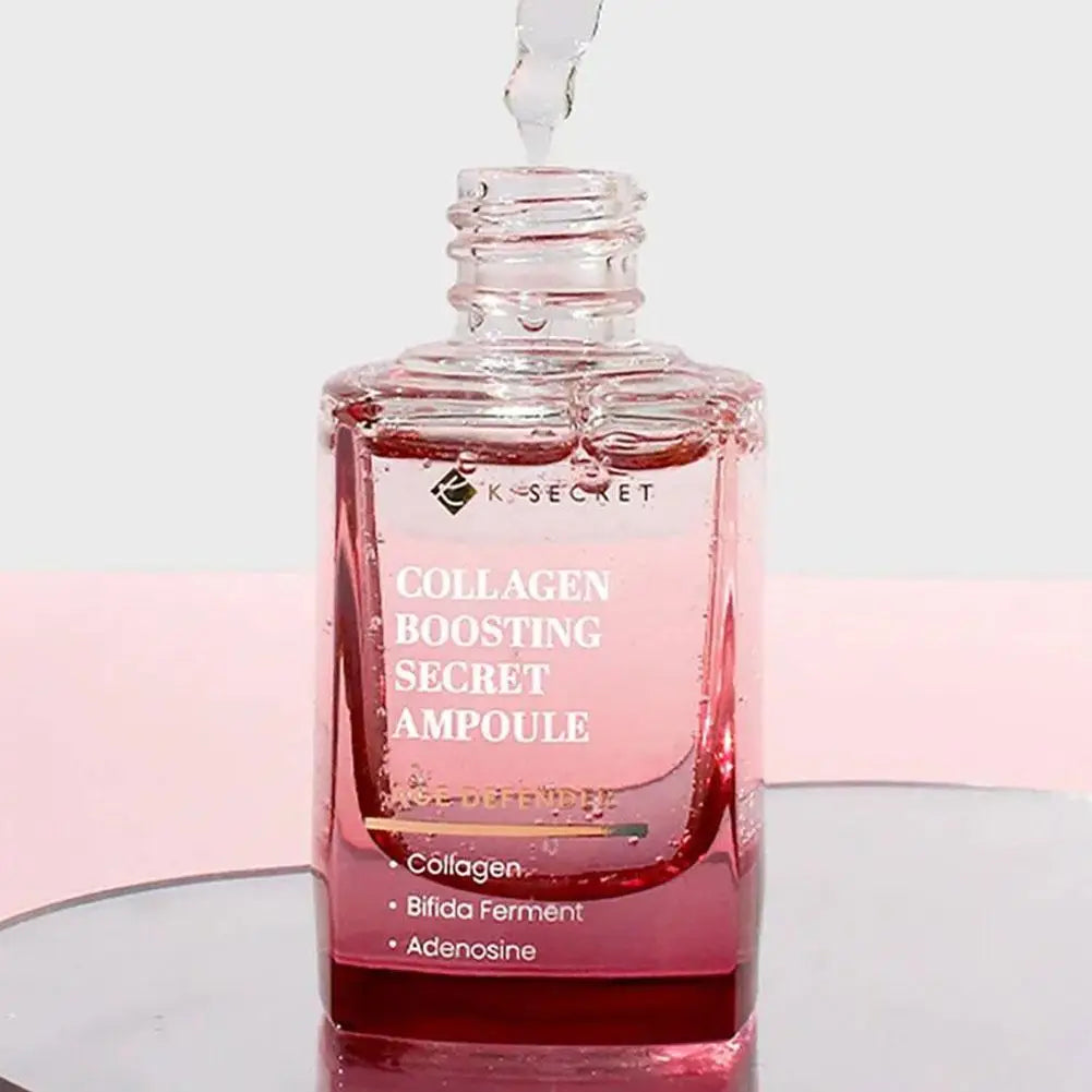 K-SECRET Collagen Facial Mask Essence Shrink Pores Moisturizing Nourishing Firming Line Smoothing Skin Care Product