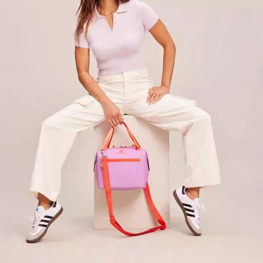 Viral TikTok Aesthetic Travel Bag: Hot Seller Crossbody Bag, Waterproof & Lunchproof Outdoor Handheld Tote, Must-Have Carryall