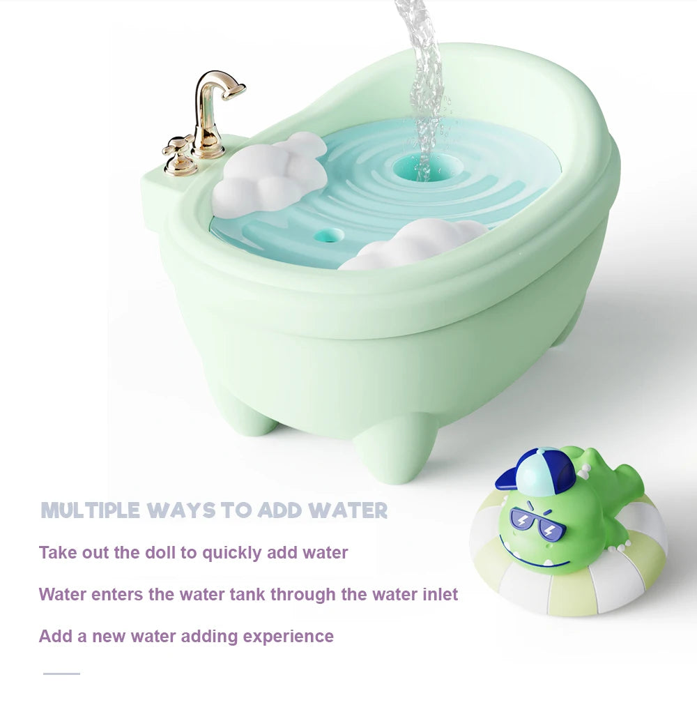 Tub Air Humidifier with Small Spray Hydration, Silent USB Aromatherapy Diffuser for Bedroom, Desktop, Car, Home, and Office Use
