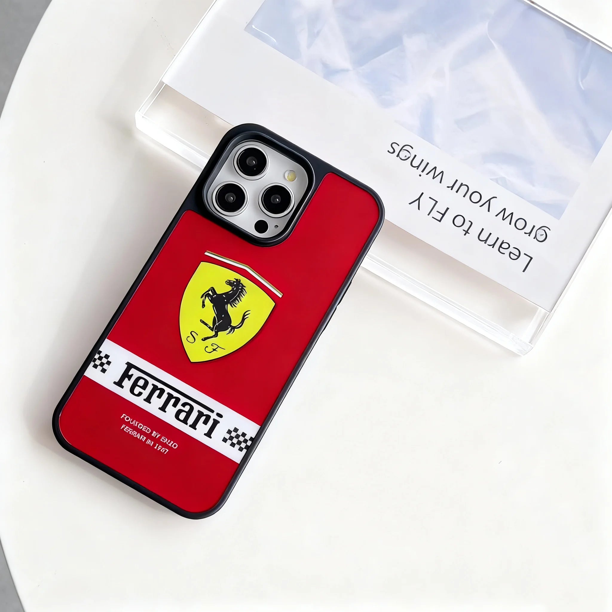 Fashion For Ferrari Phone Case For IPhone 17 Pro Max 16 15 14 12 13 11 Pro Max Mini X XR XS Max 7 8 Plus Anti Fall Cover Shell