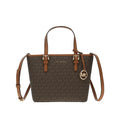Michael Kors Ole Jet Set Travel Ultra Small Pvc Print With Leather Women'S Hand-Held Crossbody Tote Bag
