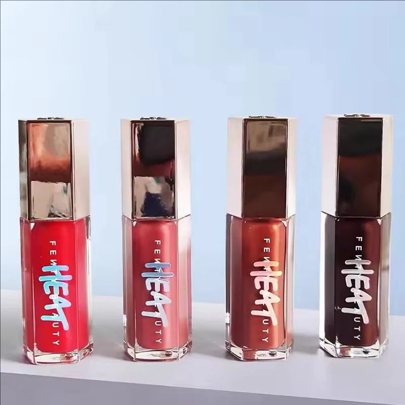 New Fenty Beauty Transparent Lip Gloss Multicolor Moisten Shine Glitter Lip Plumper Makeup Beginner Liquid Lipstick Cosmetics