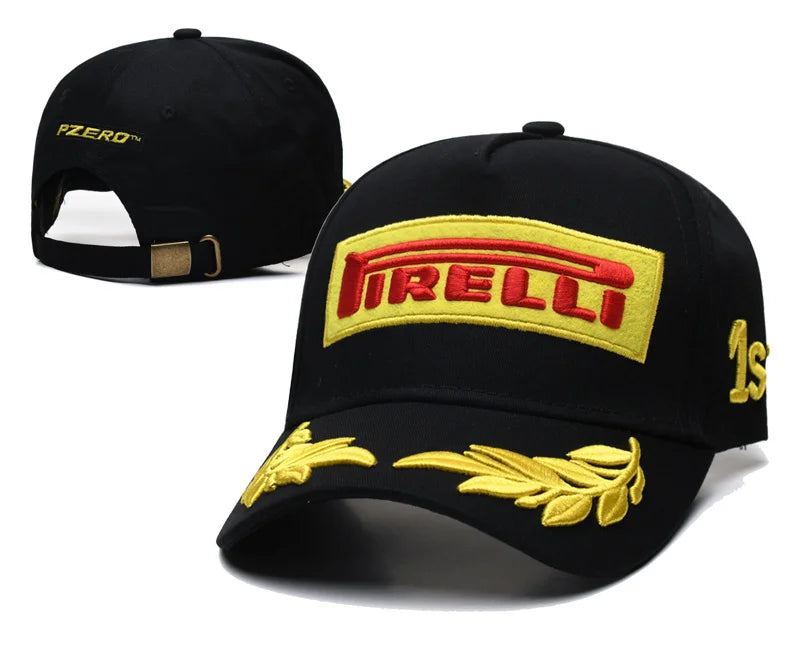 Ferrari F1 Racing Fleet Hat Embroidery Baseball Hats Outdoor Sports Cycling Cap For Ferrari F430 Stradale 458 488 599 612 FF F12
