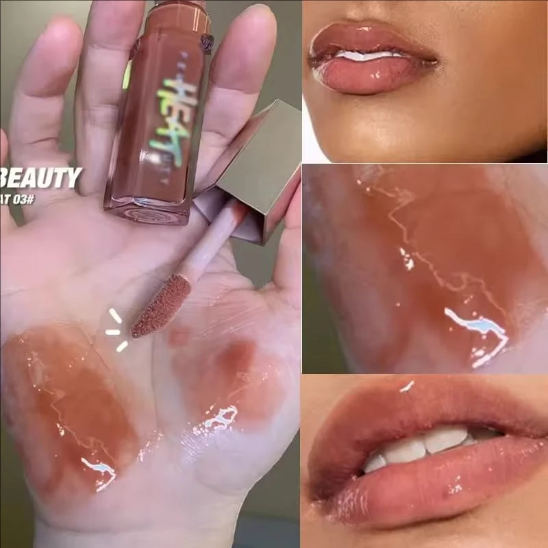 New Fenty Beauty Transparent Lip Gloss Multicolor Moisten Shine Glitter Lip Plumper Makeup Beginner Liquid Lipstick Cosmetics