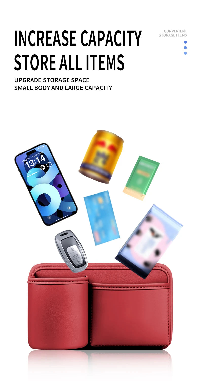 Toyota car seat back storage box multifunctional creative car water cup holder seat rear door storage box car supplies