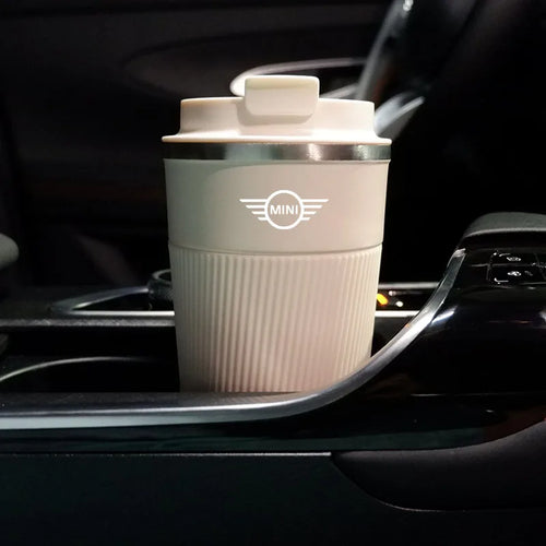 For Mini Cooper Works ONE JCW F54 F55 F56 F57 R55 R56 R57 R60 F60 500ML Thermo Cafe Coffee Mug Car Thermos Mug Travel Thermo Cup