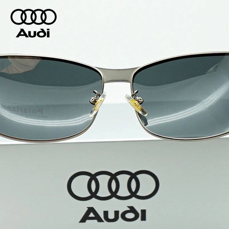 AUDI Luxury Sunglasses High End for Men Women Polarized UV400 Driving Glasses Classic Style Premium Quality Fashion Design 54