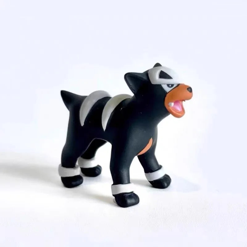 3pcs/set Anime Pokemon Figure Houndoom Figures Houndour Action Figures Pvc Collection Model Toys  Gifts