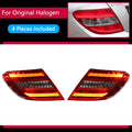 AKD Tail Lamp for Benz W204 LED Tail Light 2007-2013 C180 C200 C300 C350 C63 Rear Fog Brake Turn Signal Automotive Accessories