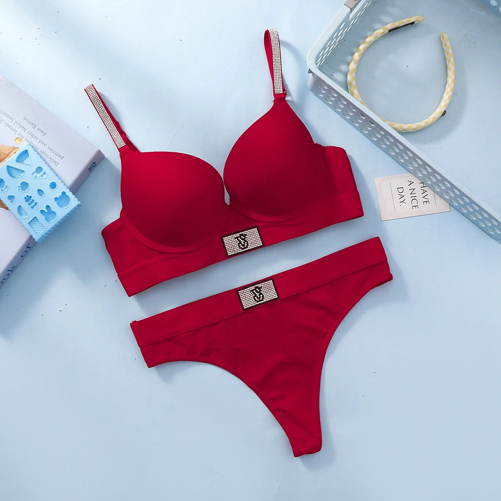 Victoria s Secret Women Push Up Wireless Comfortable Everyday Lingerie Underwire Seamless Lace Bra And Panty Set