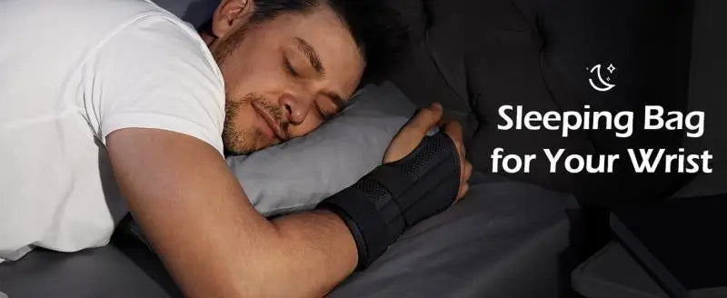 Wrist Stabilizer Brace for Carpal Tunnel Wrist Support Splint with 3 Stays Adjustable Wrist Protector Tendonitis Arthritis Pain