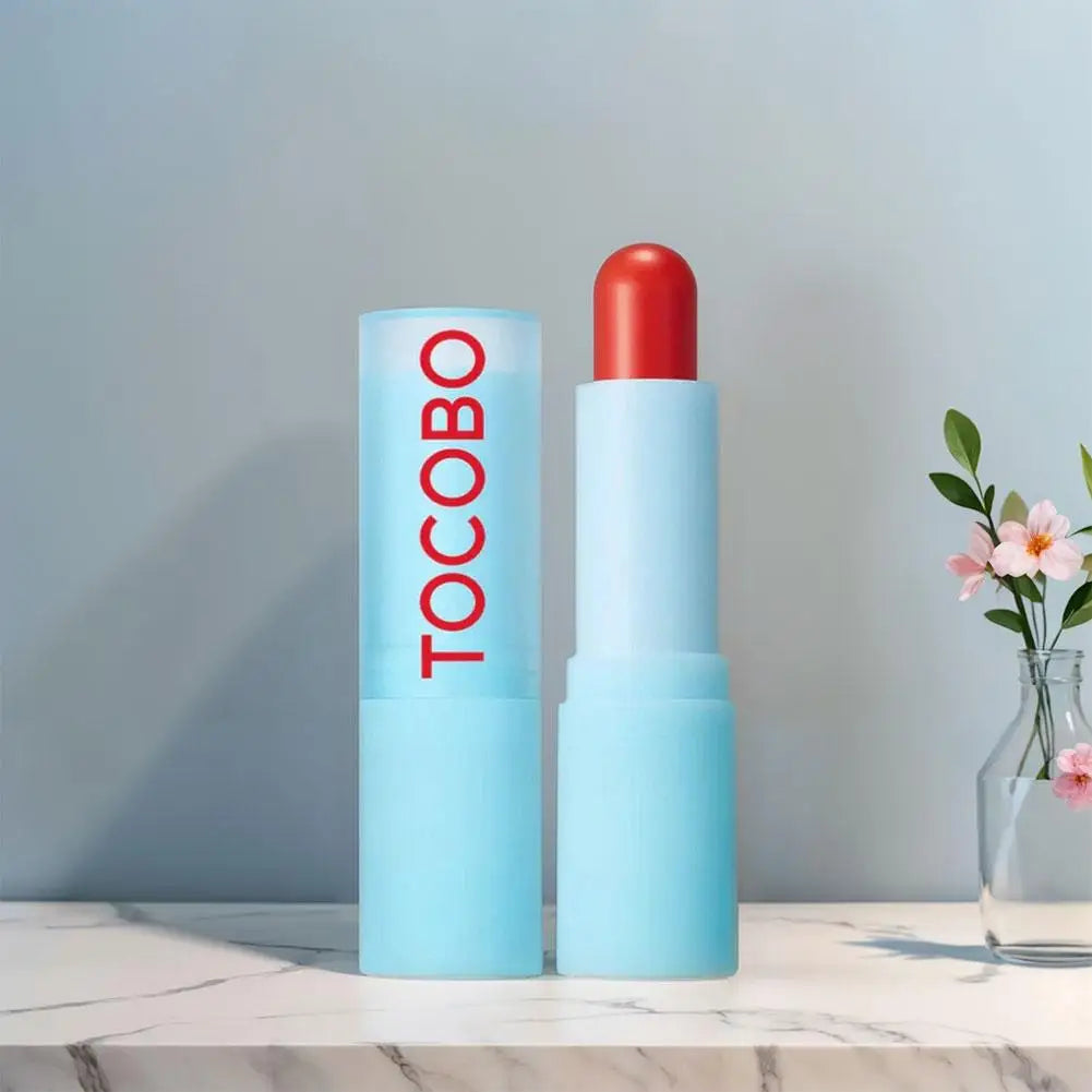 Original TOCOBO Lip Balm 8- Color Lipstick Light High Moisturizing Matte Shimmer Nourishing Mirror Rare Beauty Korean Makeup