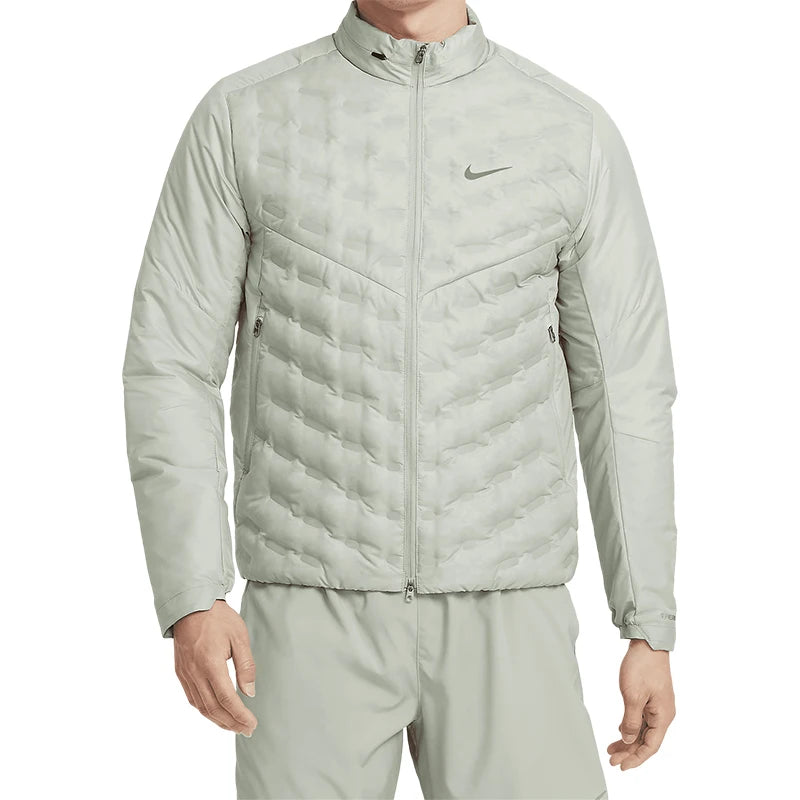 Nike/Nike Genuine Autumn and Winter New Men's Spliced Warm Running Sports down Jacket Fb7557-370