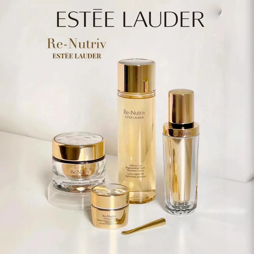 Estee Lauder Re-Nutriv Luxury Sample Set (Cleanser 30ml + Lotion 50ml + Eye Cream 7ml + Cream 15ml)