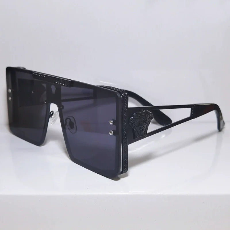 New Personality Square Big Cool Sunglasses for Men Women Fashion Retro Luxury Design Male Sun Glasses Gafas UV400 Gafas De Sol