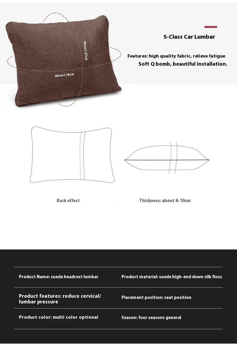 Maserati car neck support cushion 