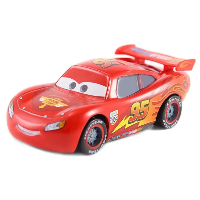 Disney Cars Figures Mack Truck Lightning McQueen Racing 1:55 Die Cast Model Children Mini Vehicle Toys Collection Birthday Gifts