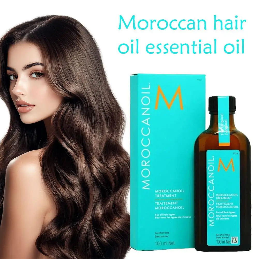 Morocco Hair Care Essential Oil Treatment Strengthen Hair Elasticity Dry Hair Repair Damaged Hair Nourish Scalp Hair Care