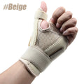 Flexible Splint Wrist Thumb Support Brace for Tendonitis Arthritis Breathable Thumb Protector Guard Fits Right and Left Hand