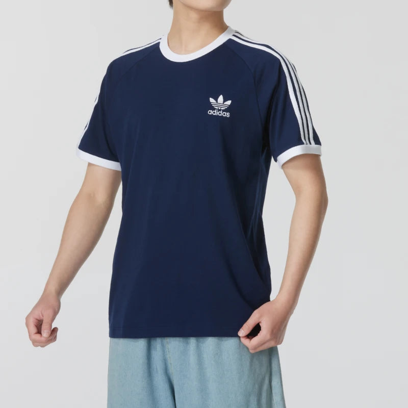 Adidas Trefoil T-Shirt Men's and Women's Sportswear Fashionable Comfortable Breathable Casual Short-Sleeved Top Ia4850