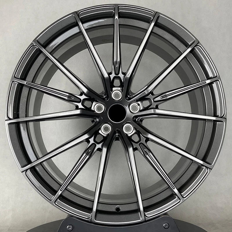 New Deep Concave 1-piece Forged Multi Spoke Passenger Car Alloy Wheels 5x120 5x112 5x1143 18-23 Inch