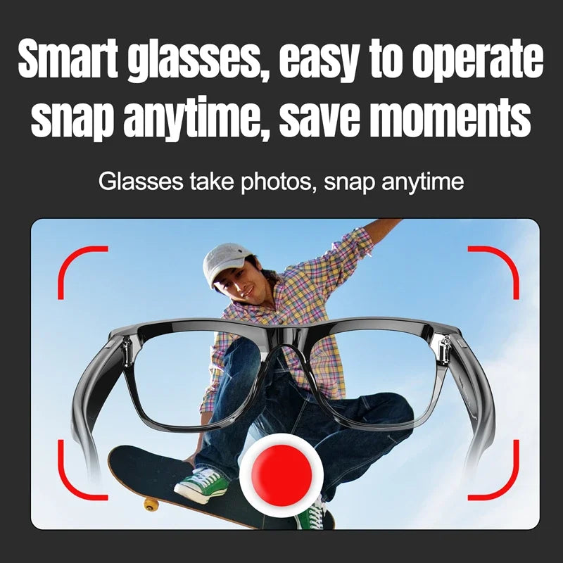 Xiaomi Smart AI Glasses HD 8K Photochromic Multifunction Bluetooth Calling Voice Assistant Music Player Translate Camera Glasses