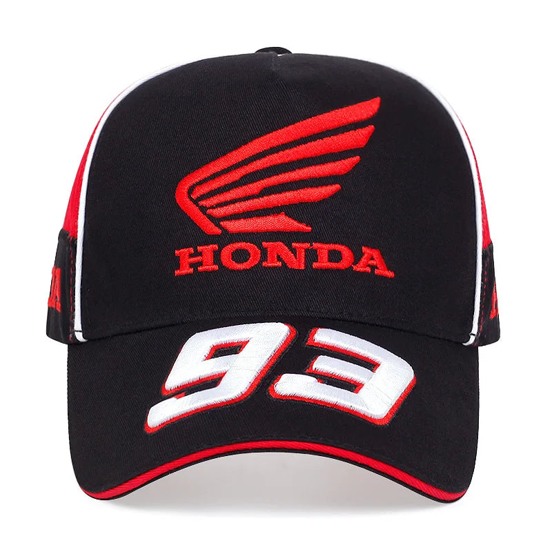 HONDA 93 Baseball Cap Sun Hat Outdoor Summer Sports Hat Embroidered Men Women Baseball Cap for Honda Civic Accord CRV Hrv Jaz