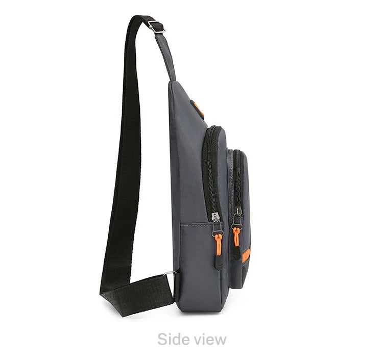 Casual Men Crossbody Shoulder Bag Chest Bag Outdoor Travel Sports For Ferrari Roma F80 296 GTB GTS SF90 Stradale Spider Spyde