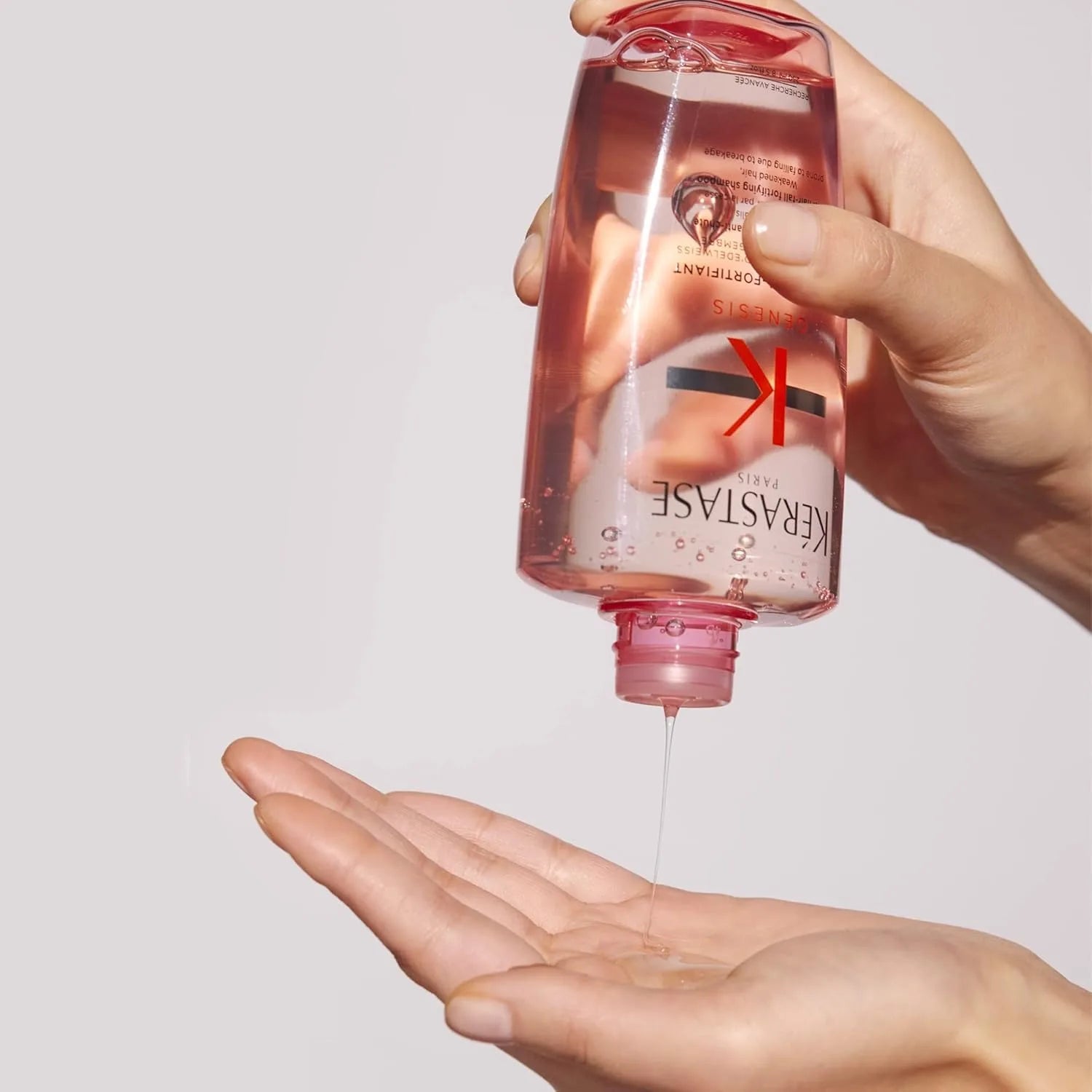 Kerastase Genesis Hydra-Fortifiant Shampoo 80/250/500ml, Anti-Breakage & Strengthening, Hydrates Hair, For Weak or Damaged Hair