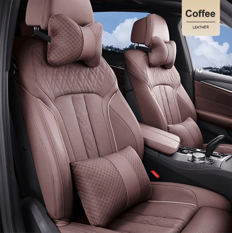 1pcs Car Headrest/Lumbar Support Neck Pillow Waist Cushion For Honda Civic Accord Vezel Fit CRV HRV Crz Hrv Polit Jazz Jade