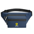Fashion Men's Waist Bag Outdoor Sports Crossbody Bag Chest Packs For Ferrari F430 Stradale 458 488 599 612 F8 FF Charles Leclerc