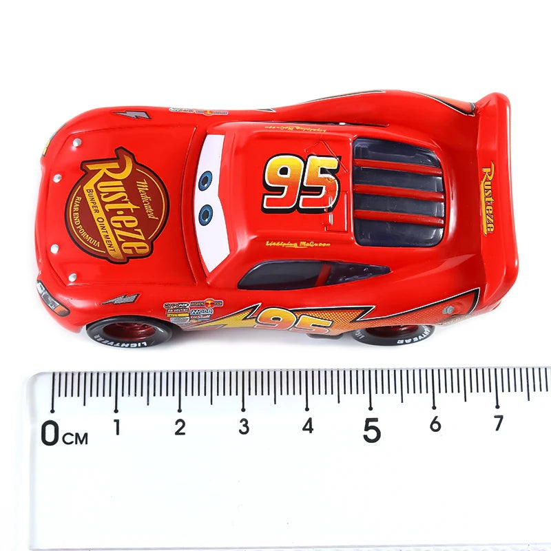 Disney Cars Figures Mack Truck Lightning McQueen Racing 1:55 Die Cast Model Children Mini Vehicle Toys Collection Birthday Gifts