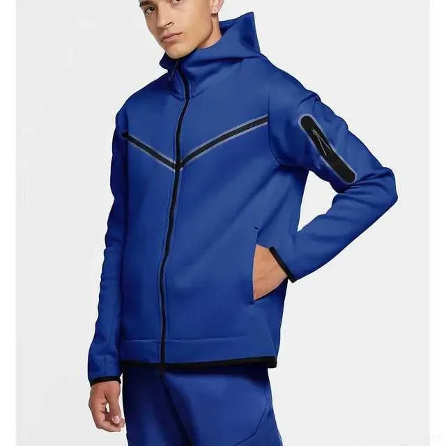 Men's Tracksuits Sports Suit Cotton Brand Tech Fleece Good Quality Hoodie Male Training Wear Sweatshirt Set Sweatpants