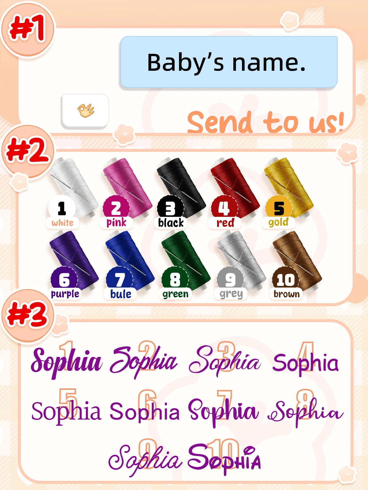 Personalized Embroidered Name Knitted Cotton Blanket Stroller Cover Kids Nap Blanket for Newborn Baby Shower Gift